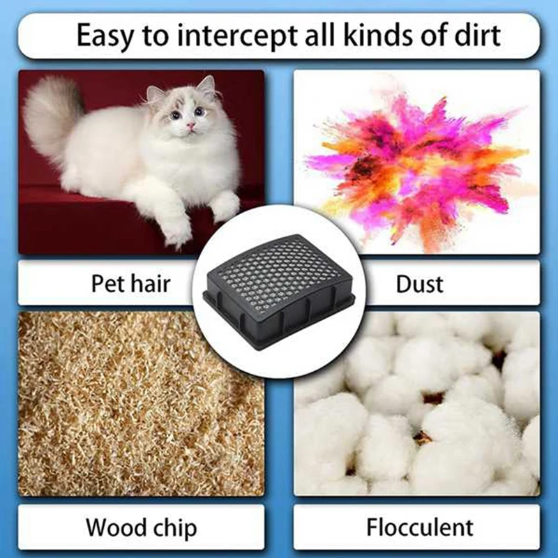 قطع غيار الفلتر البلاستيكية لمكنسة كينمور المستقيمة بدون اكياس، تناسب الموديلات DU2015، DU2012، K4010