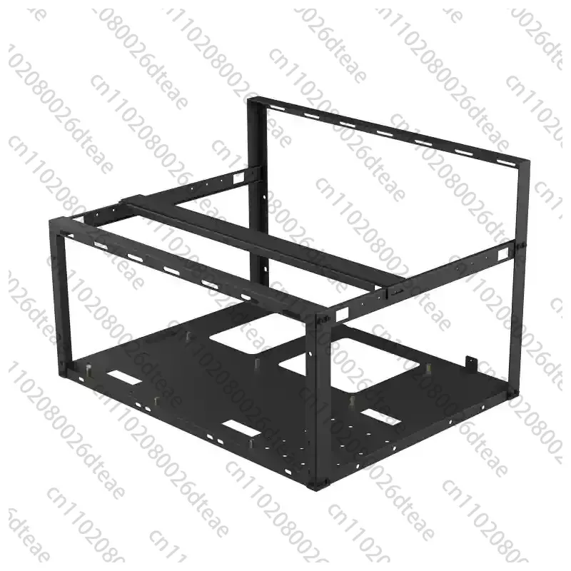 4 GPU Open Air Rack Case X79 X99 Dual CPU Motherboard Mining Frame Support For RTX 30 40 50 Series Graphics Card