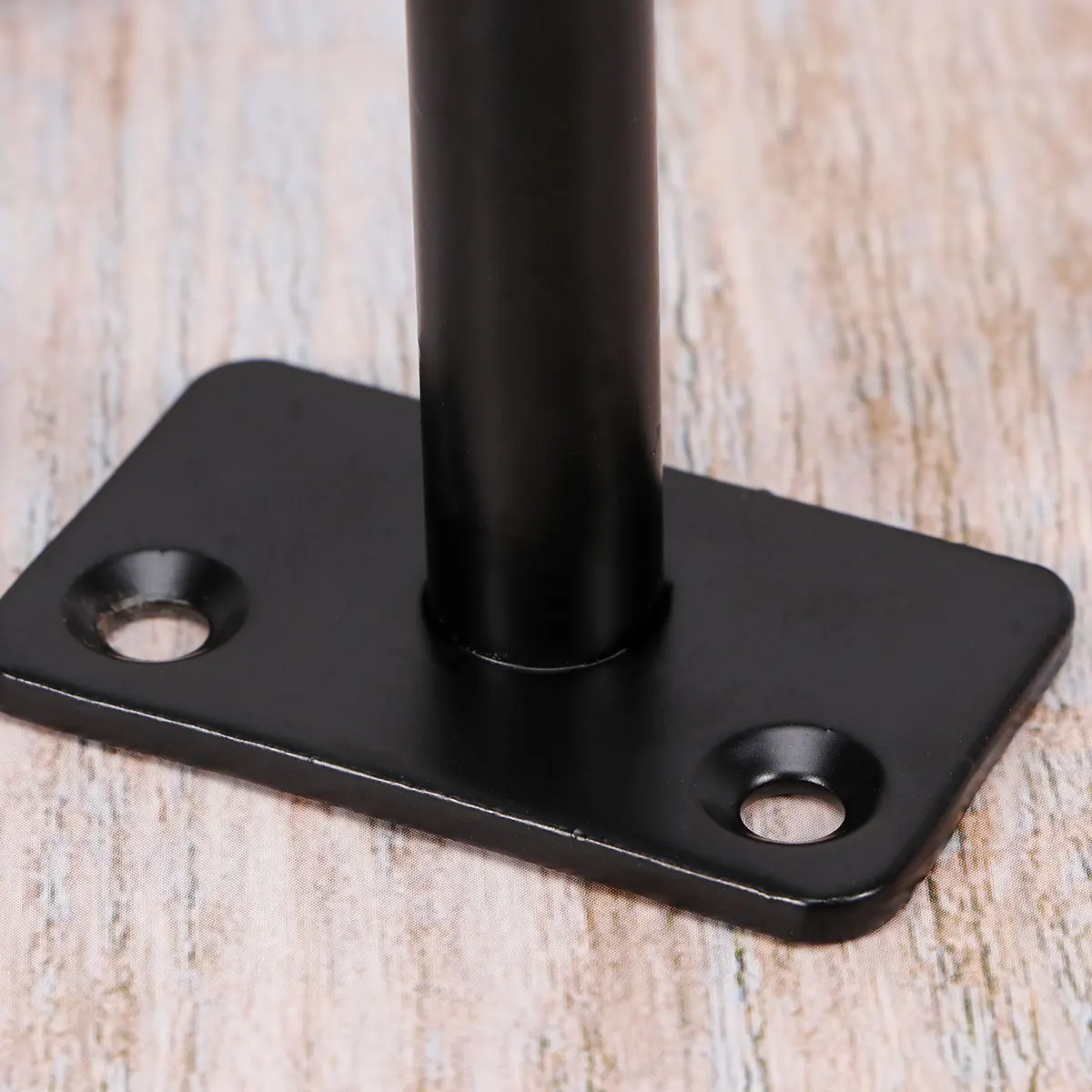 

2pcs Black Hidden Shelf Bracket Support Wall Mounted Floating Brackets Invisible Steel For niture Bathroom Kitchen Office