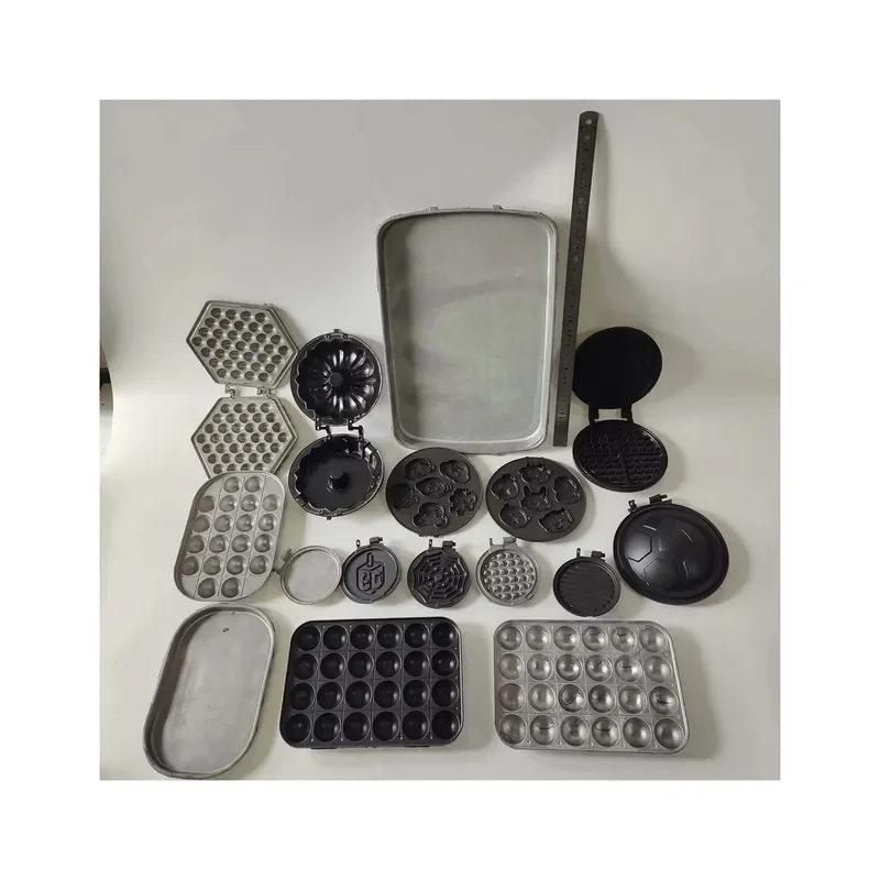 Non-Stick Aluminum Baking Tray Die Cast Cake Waffle Biscuit Pancake Mould Kitchen Bakeware Tool