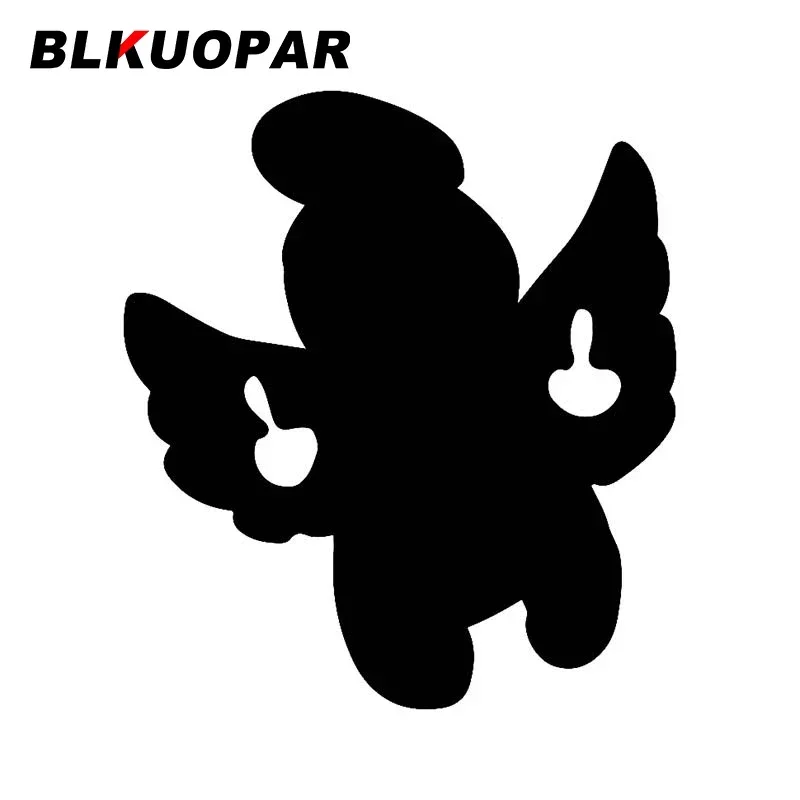 

BLKUOPAR Ангел с крыльями, показывающий автомобильные наклейки, водостойкая наклейка, кемперван, лобовое стекло, солнцезащитный крем, скейтборд, фургон, индивидуальность, аниме