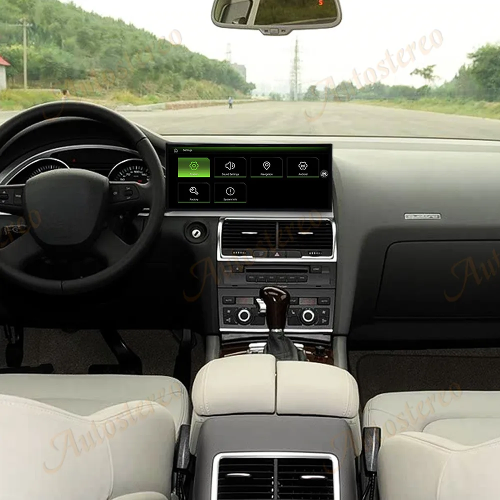 Android 14 15,8 Qualcomm Carplay Für Audi Q7 2005-2009 Auto Multimedia Player GPS Navigation Auto Radio Bildschirm kopf Einheit