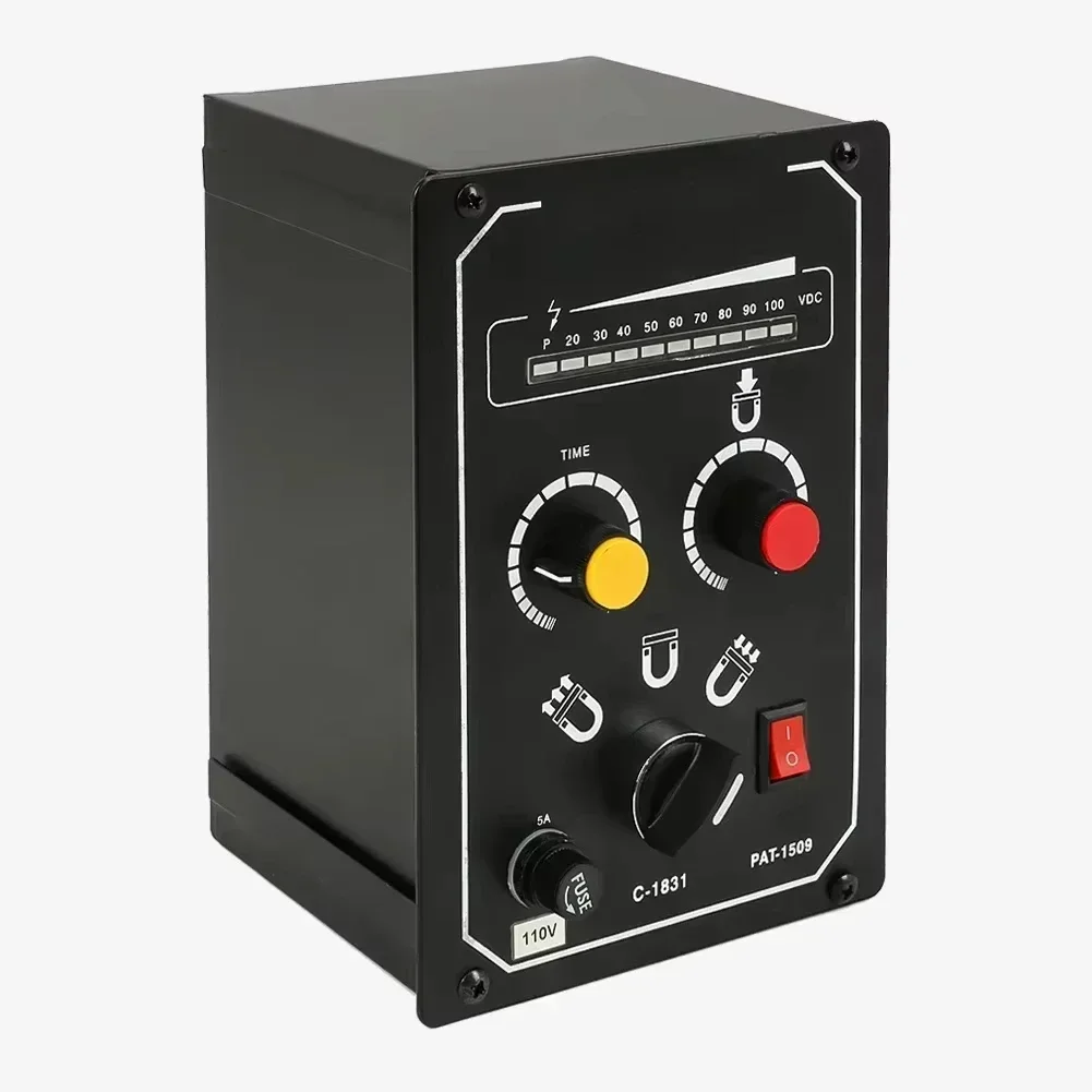 Diskon Besar 110V 10A Pengendali Chuck Elektro Tambahan Kekuatan Magnetik dengan Tampilan LED Cocok untuk Semua Jenis Chuck Elektromagnetik Ho