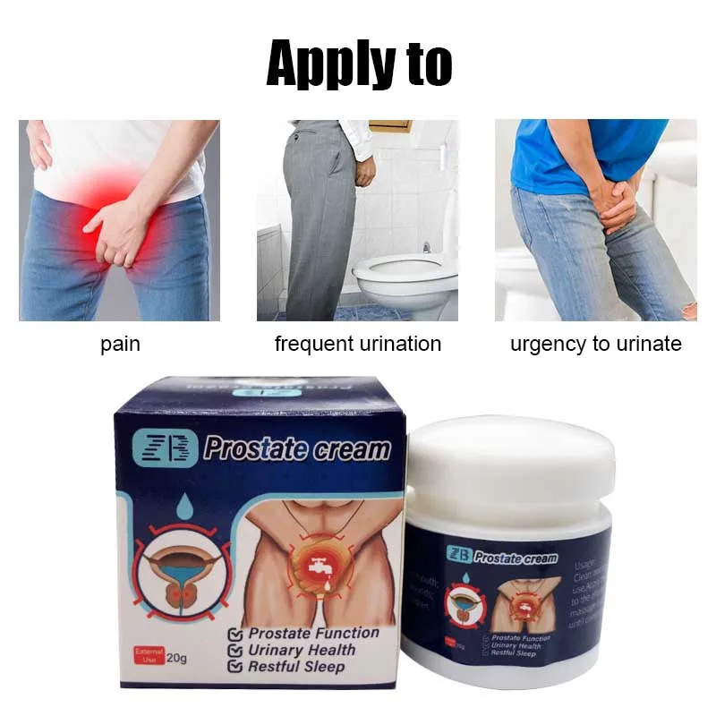 ZB Prostate Cream Prostatitis Ointment Male Physical Health Frequent Urination Cold Compress Gel Anti-inflammatory Drugs