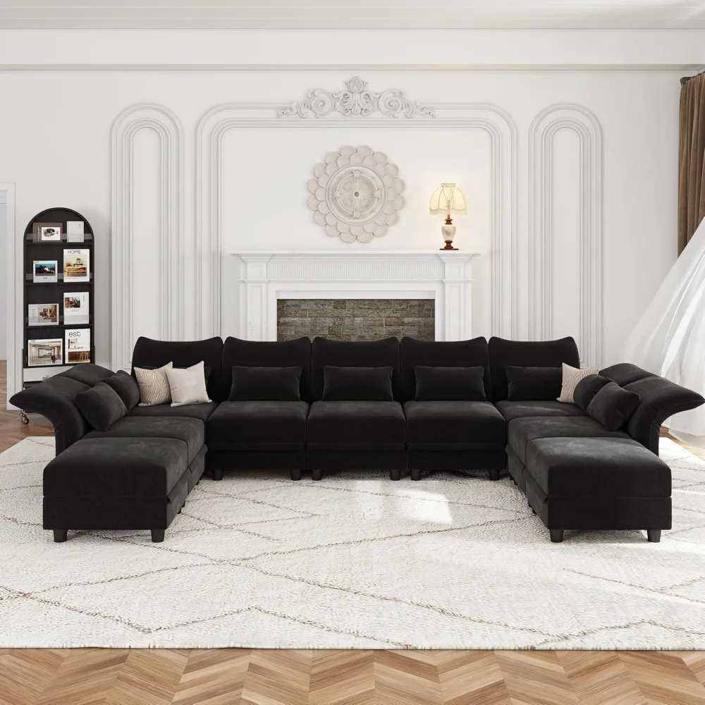 9 Seater Sectional Sofa,154