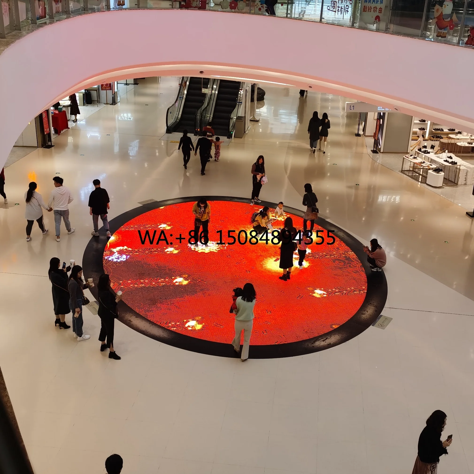 

Waterproof Interactive Control System P3.91 P4.81 P5.2 P6.25 Super Slim Stage LED Dance Floor Led Display Screen