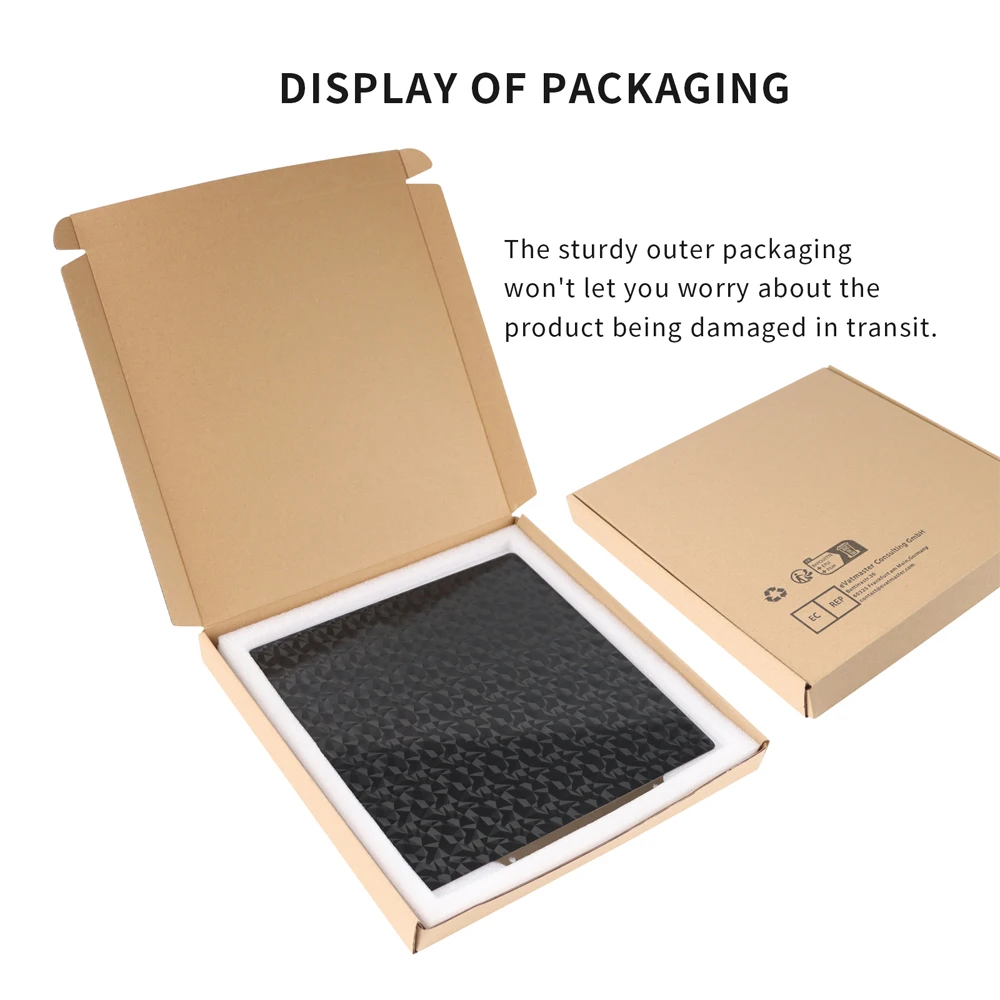 Double Side Heatbed PEO+pei 310x310 235x235 220x220 Flexible pei sheet ender 3 magnetic bed 3D Printer Parts Hot Bed build plate