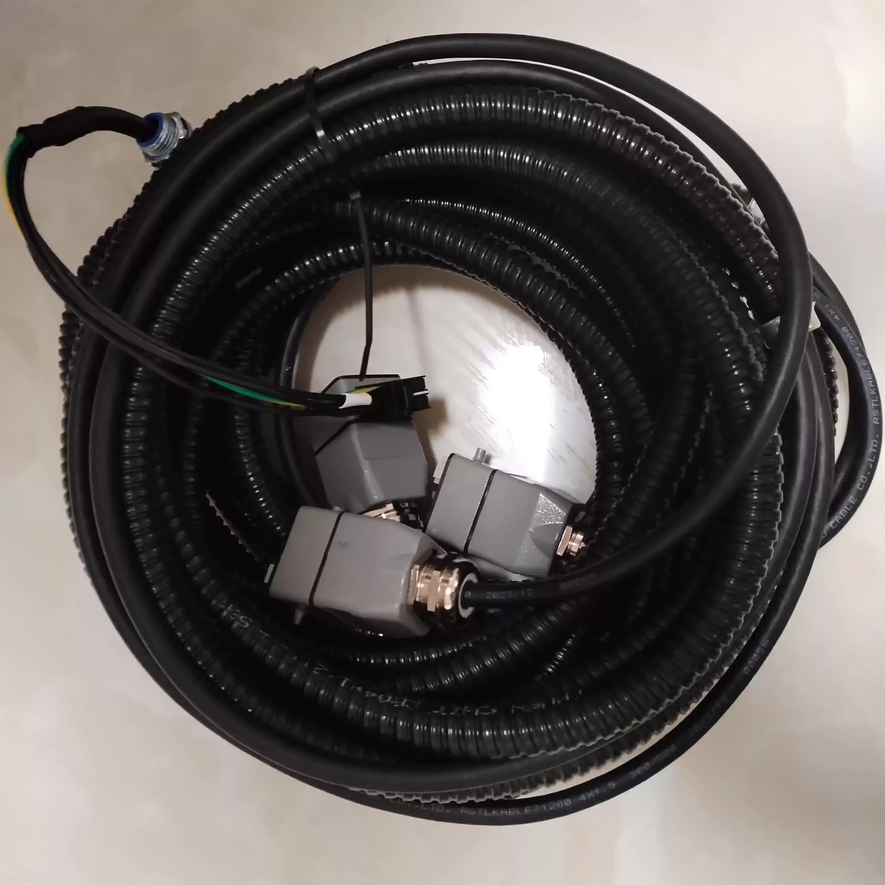 4‑Axis Complete Wiring Harness CNC Machine Tool Replacement Parts