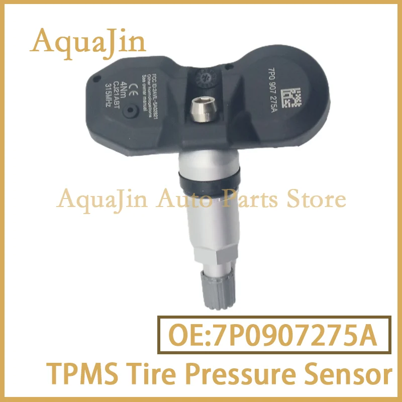 7P0907275A Датчики контроля давления в шинах для Porsche 911 2012 ~ 2015 2013 Boxster Cayenne Panamera Audi R8 RS7 2014 ~ 2017 2016