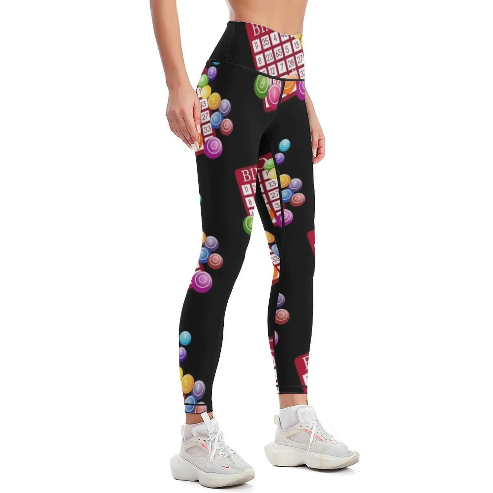 Bingo Balls - Bingo Player Gift Leggings joggers for push up legging trousers Womens Leggings