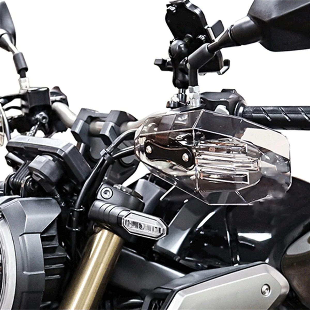 

Motorcycle Hand Guard Protector for Harley Davidson,Transparent-A77Q