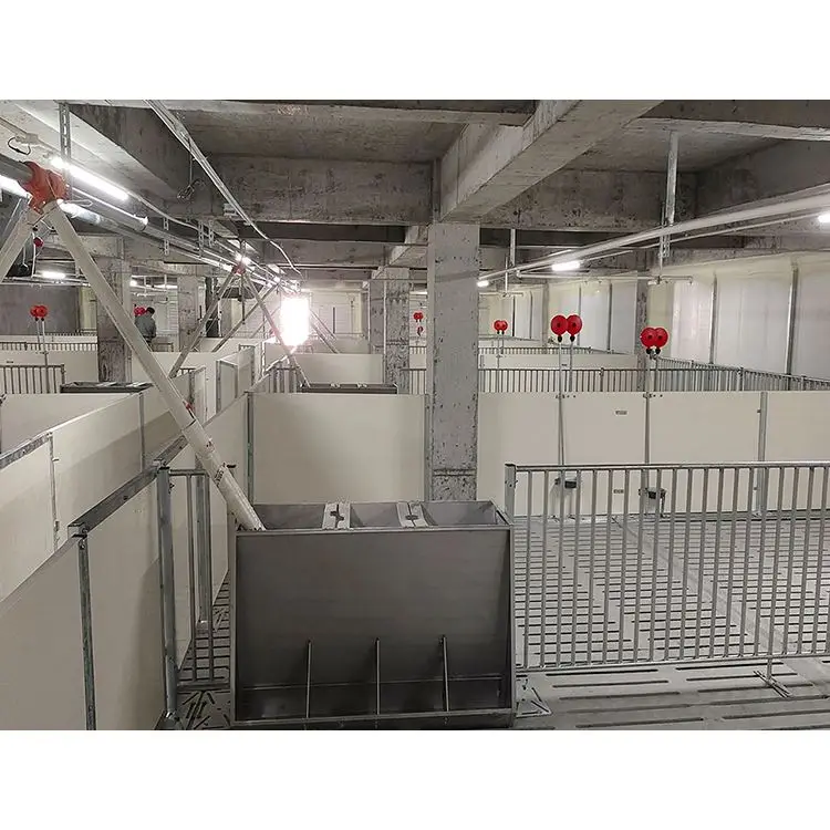 الجملة ممتازة جديدة دائم معدات مزرعة الخنازير خنزير تسمين قفص #4