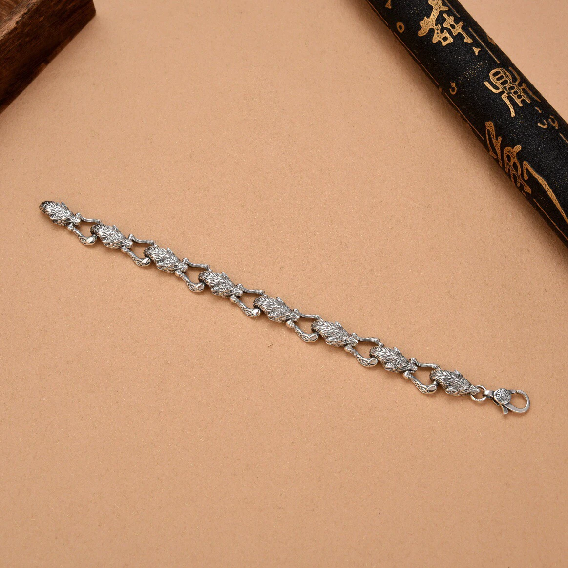 New Wolf Head Connected Bracel - Men Accessories Ring And Bracelet recension och pris