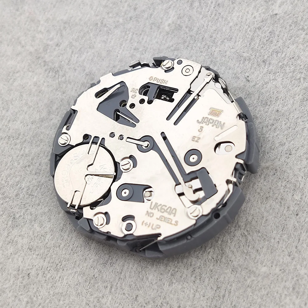 Movimiento VK64, cronógrafo con fecha de cuarzo, movimiento Original japonés VK64/VK64A, blanco a las 6 en punto, fecha compatible con reloj VK Series VK64
