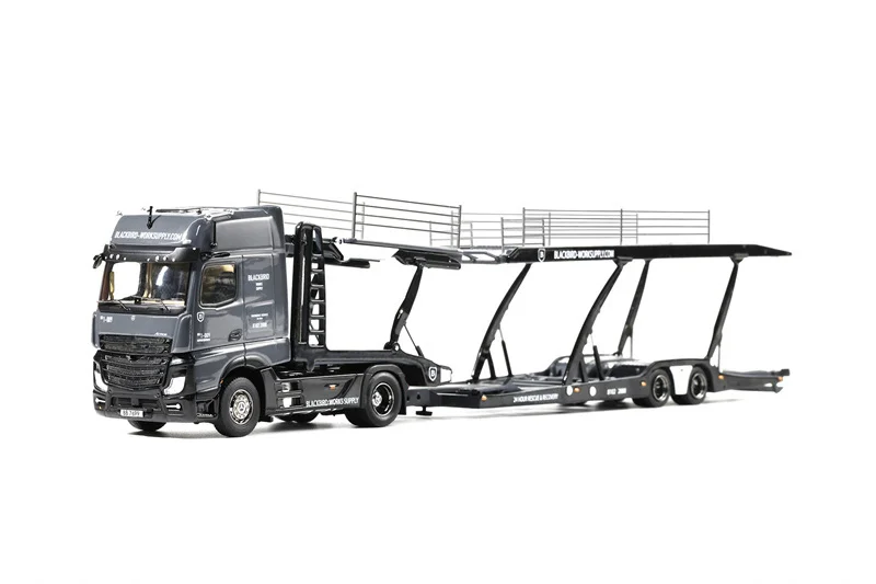 

Shadow Pro 1:64 Black Bird 617 Actros Double Deck Trailer Diecast Collector's Vehicle Model Car