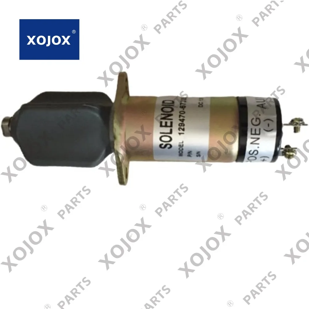 

XOJOX 129470-67320 Соленоид отключения подачи топлива 1504 12 В подходит для дизельного двигателя Yanmar