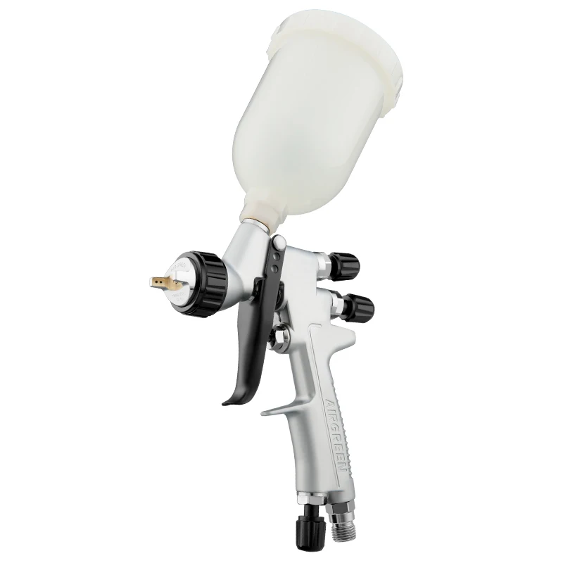 Imagem -05 - Mini Pulverizador Pneumático do Equipamento da Pintura ar Verde Profissional Lvmp Automotivo Mini Luz do Pulverizador Venda Superior Hvlp