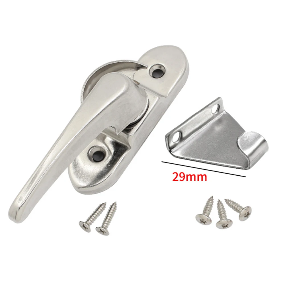 Aluminum Alloy Double-sided Lock Door Lock Window Sash Lock Used On Vertical Horizontal Sliding Windows Security Lock Hardware