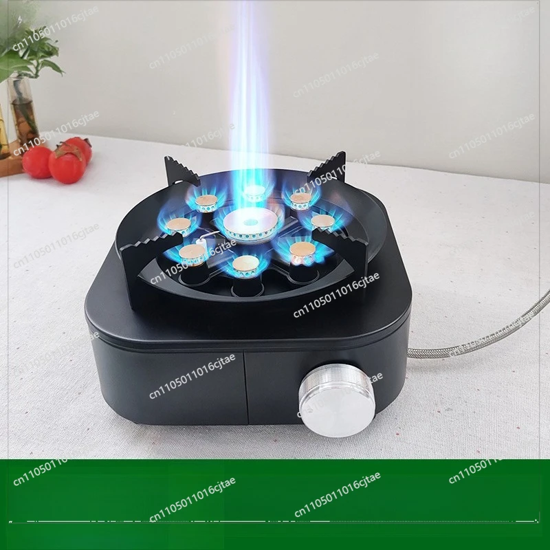 For Outdoor Cassette Stove, Fire Gas Stove, Split Type Small Gas Tank, Stovetop Barbecue Pot, Boiling Water and Making Tea Stove