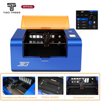 Twotrees TS3 80W Laser Engraver Assembly-Free Enclosed Laser Engraving Machine Built-in Smoke Purification System CNC Machine