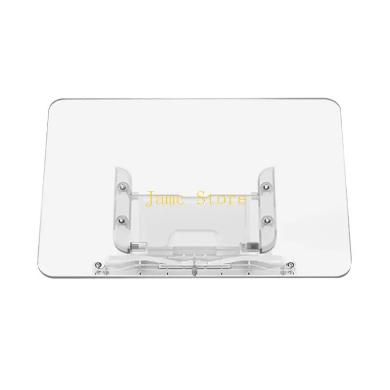 

LX0B Reading Stand Book Holder Recipe Book Support Bookstand 13 Adjustable Height Foldable Portable Tablets Laptop Bracket