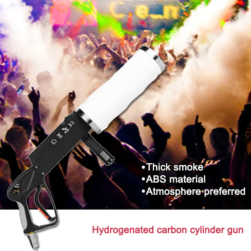 CO2 DJ LED Dry Ice Air Column Gun Portable Sprayer Hand-held Stage Atmosphere Spray Equipment For Bar / Concert / Music Festival