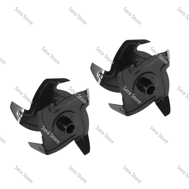 Tiller, Rotary Cultivator, Micro-Tiller Blades Small Agricultural Weeder Replacement Parts Blade and Cutter Head Set