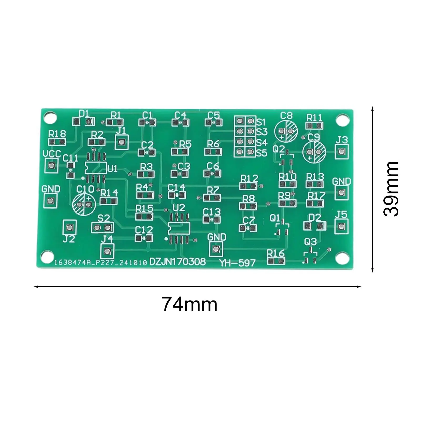DIY Soldering Kit Waveform Generator NE555 Waveform Generator Kit Includes PCB And Components Hands-on Assembly