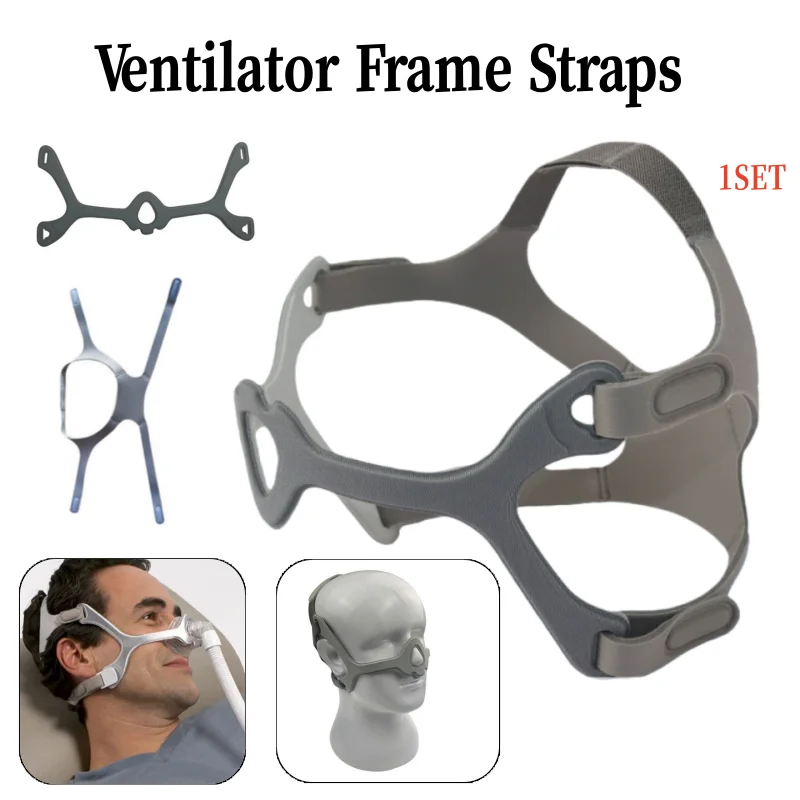 CPAP Ventilator Frame Straps  Nasal Mask Respirator For Sleep Apnea Anti-Snoring Headband