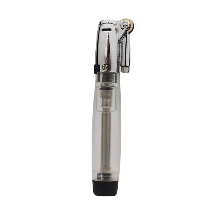 Creative Christmas Gift Novelty Floating Flame Grinding Wheel Butane Gas Lighter Fashion Cigarette Accessories 2026 New
