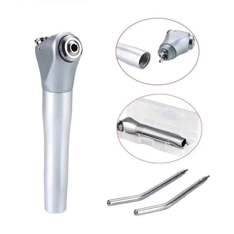 1set  3-Way Triple Syringe Gun Air Water Spray Handpiece & 2 Nozzle Tube for Dentistry Lab Equipment Best Tools
