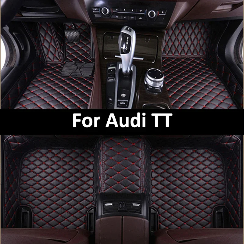 

Custom Car Floor Mats For Audi TT Auto Carpets Waterproof Foot Coche Mats Pads Accessories