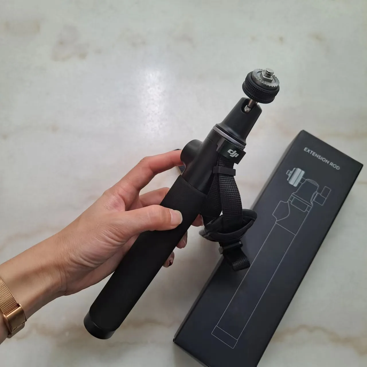 DJI Osmo Action Extension Rod, Câmera Drones Peças, Máquina Original, Novo, Genuine