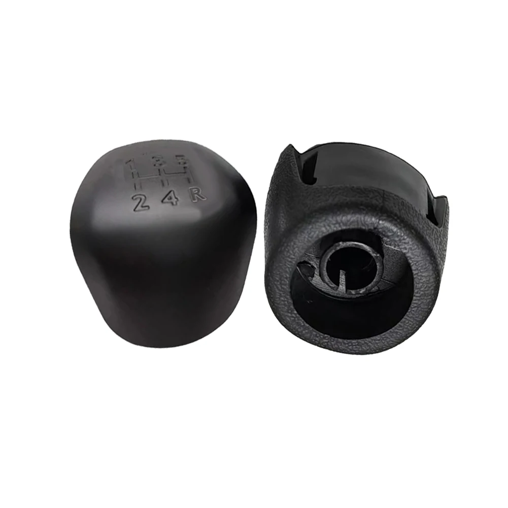 Auto Gear Lever Manual Gear Shift Knob For Daily Driving Silver Direct Replacement Part No Programming Required