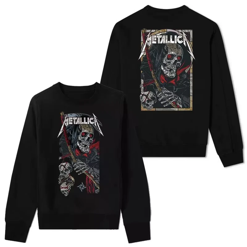 2026 Street Band Member Punk-inspired Vintage Streetwear Classic Long-sleeved Hoodies