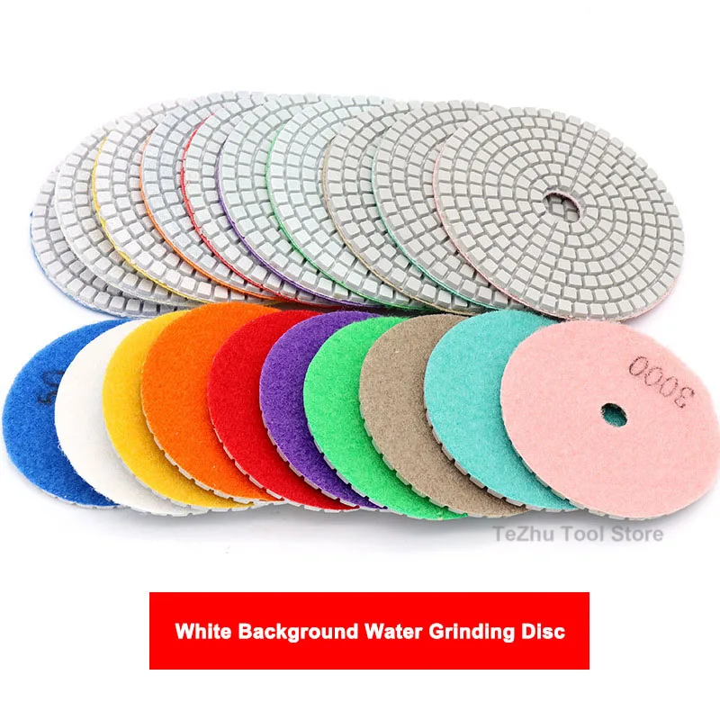 

3 Inch 4 Inch Flexible Sanding Grinding Disc Wet Diamond Polishing Pads Ceramic Marble Granite Stone Tile Hand Tools