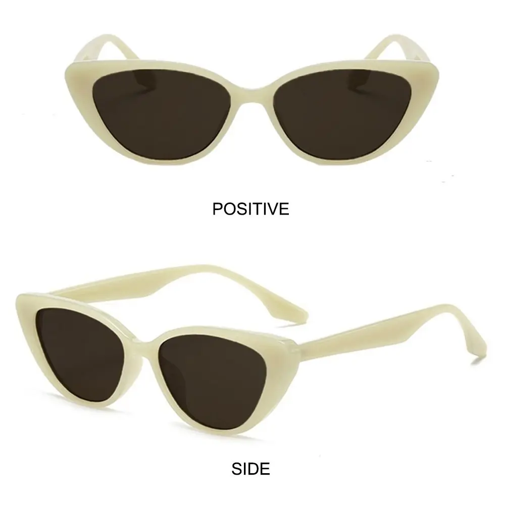 Vintage Small Frame Cat Eye Shape Sunglasses Colorful UV400 Sun Protection Sun Glasses Summer Eyewear for Women