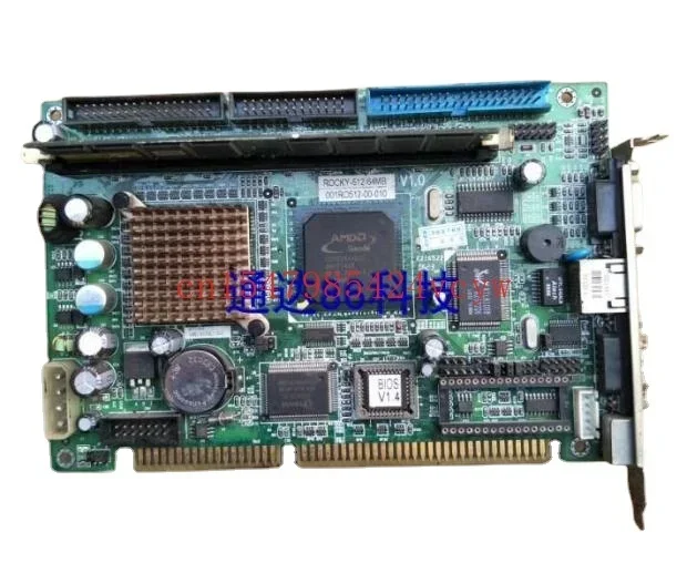 ROCKY-512-64MB Integrated CPU ISA Half-Length Card Desktop Computer Industrial Personal Mainboard