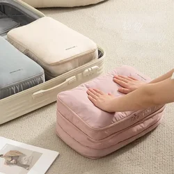 Fold Compression Organizer Travel Storage Bag Clothing Duvet Compress Space Suitcase Closet Toy Storage Home Organization