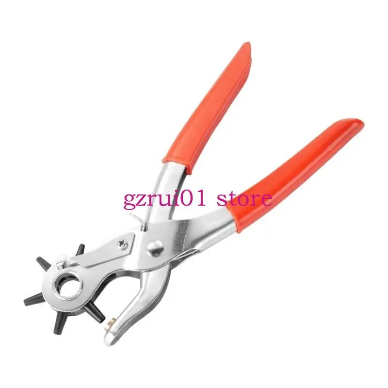 

652A Профессиональный кожаный перфора