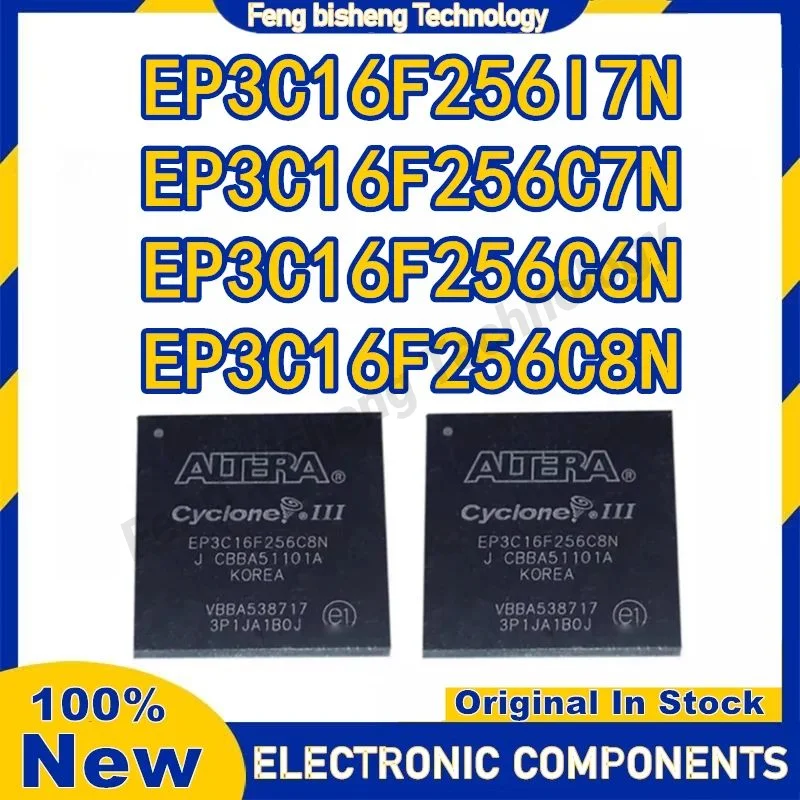 

EP3C16F256I7N EP3C16F256C7N EP3C16F256C6N EP3C16F256C8N BGA256 Embedded - FPGAs IC Chip 100% New Original in stock