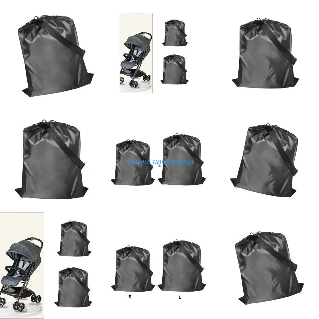 

090B Modern Strollers Storage Bag Large Capacity Rainproof Pram Bag For Travel Needs