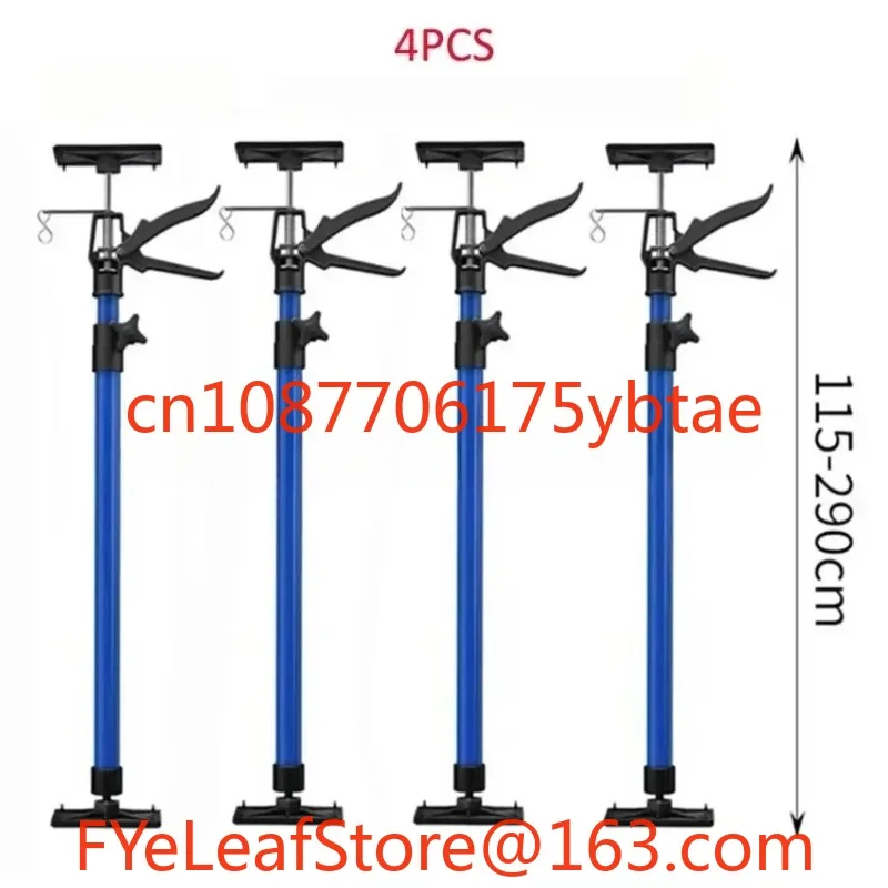 Super High115-290cm Woodworking Telescopic Support Rod Wooden Ceiling Door Frame Raise Lifter Labor-Saving Arm Jack