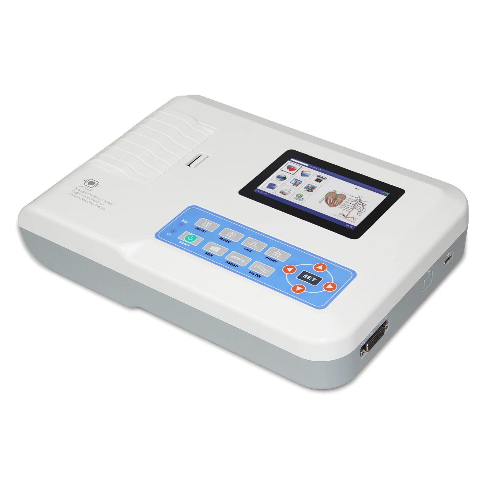 

Hospital Equipment Portable ECG CONTEC Touch Screen ECG Machine