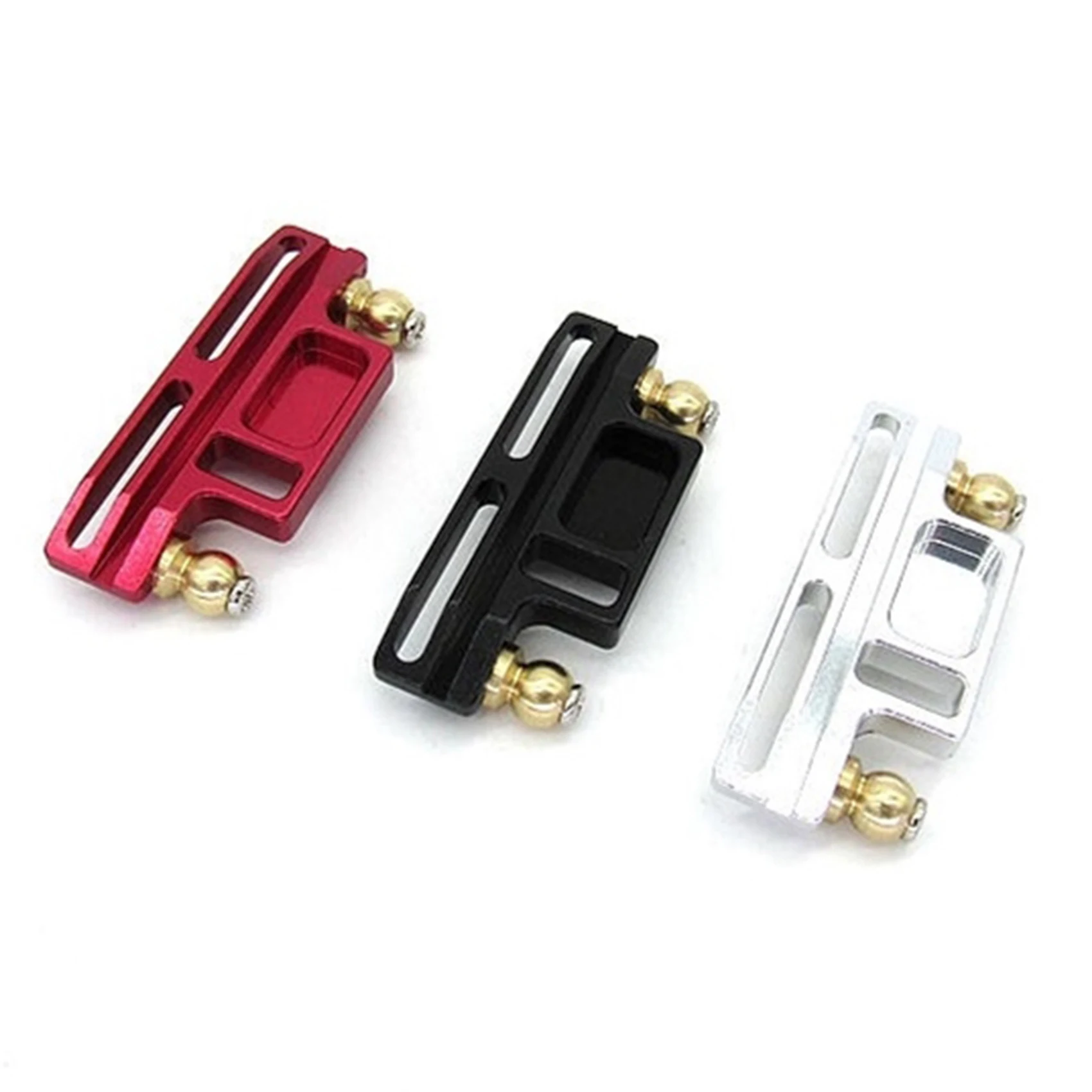 Pièces de mise à niveau en métal pour voiture RC, groupe de direction, assemblage, nuits de direction, accessoires de rechange, rouge, camion D12, 1/10