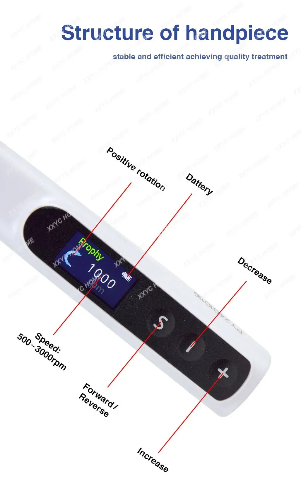 Dental Cordless Polishing Wireless Electric Motor With Prophy Angles Machine for Teeth Health Dental Tools