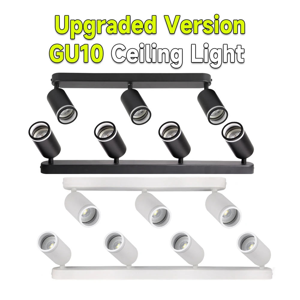 

Led GU10 Spotlight 110V 220V Clothing Store Background Wall Spotlight 5W Ceiling Light Surface Mounted Ceiling Spotlight