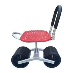 Rolling Garden Seat 360 Degree Rotating Gardening Seat Adjustable Height Steering Handle Gardening Seats For Seniors Garden