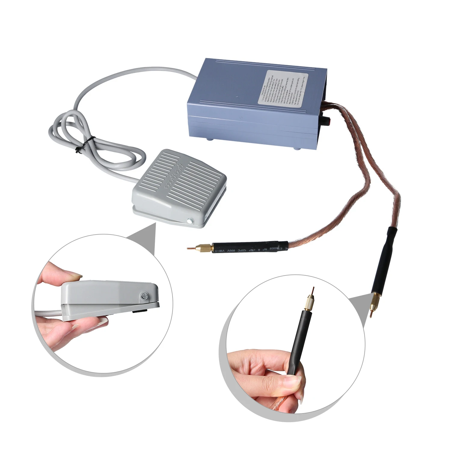 5000W Handheld Spot Welding Machine Battery Welding Machine 0-800A Current Adjustable Lithium Battery Welding Tools