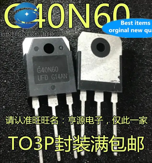 

10pcs 100% orginal new in stock G40N60UFD TO-247 SGH40N60UFD FGH40N60UFD IGBT inverter tube